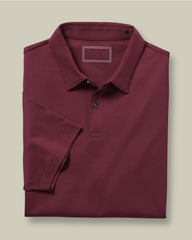 Premium Flat Collar Wine Polo Shirt | Classic Fit