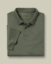 Premium Flat Collar Olive Polo Shirt | Classic Fit