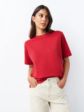 Premium Red Crew Neck T-Shirt | Unisex Classic Fit