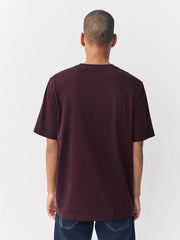 Premium Wine Crew Neck T-Shirt | Unisex Classic Fit