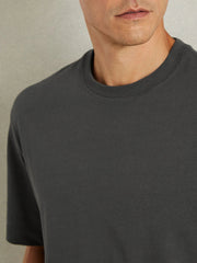 Premium Dark Grey Crew Neck T-Shirt | Unisex Classic Fit