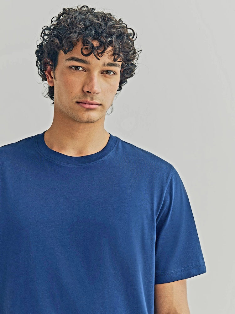 Premium Royal Blue Crew Neck T-Shirt | Unisex Classic Fit