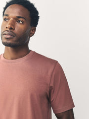 Premium Dusty Rose Crew Neck T-Shirt | Unisex Classic Fit