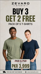 Ultimate 5-Pack Crew Neck T-Shirt Bundle
