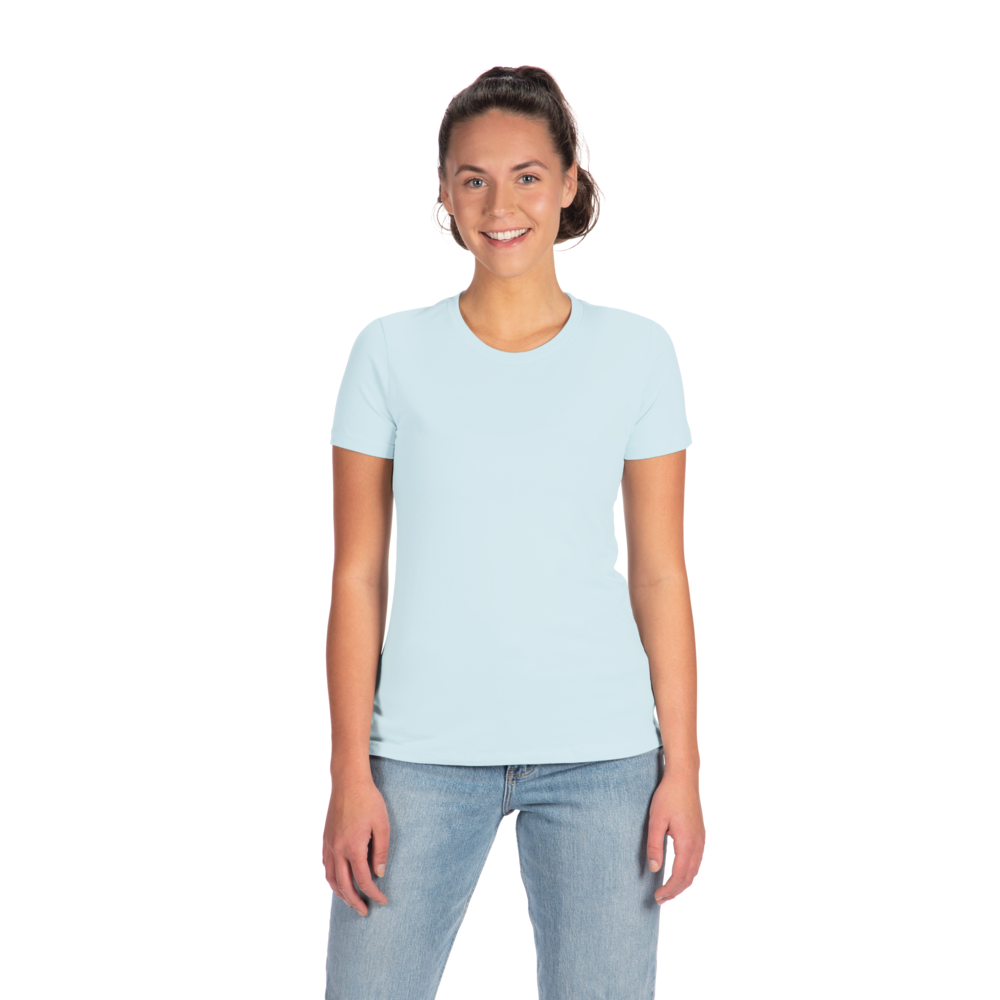 Premium Powder Blue Crew Neck T-Shirt | Unisex Classic Fit