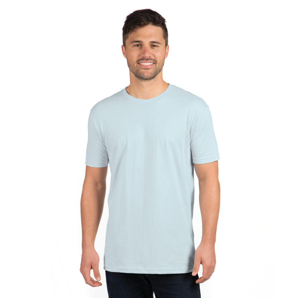 Premium Powder Blue Crew Neck T-Shirt | Unisex Classic Fit